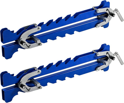 Set 2 Pzas Pinzas Madera 24pulg con Estante 1/2-1-1/2pulg