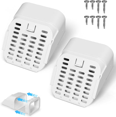 Set 2 protectores canaleta tipo A 3x4pulg
