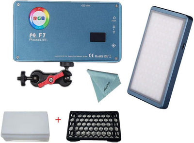 Iluminador LED RGB 12W CRI97 2500K-9000K OLED modo escenario