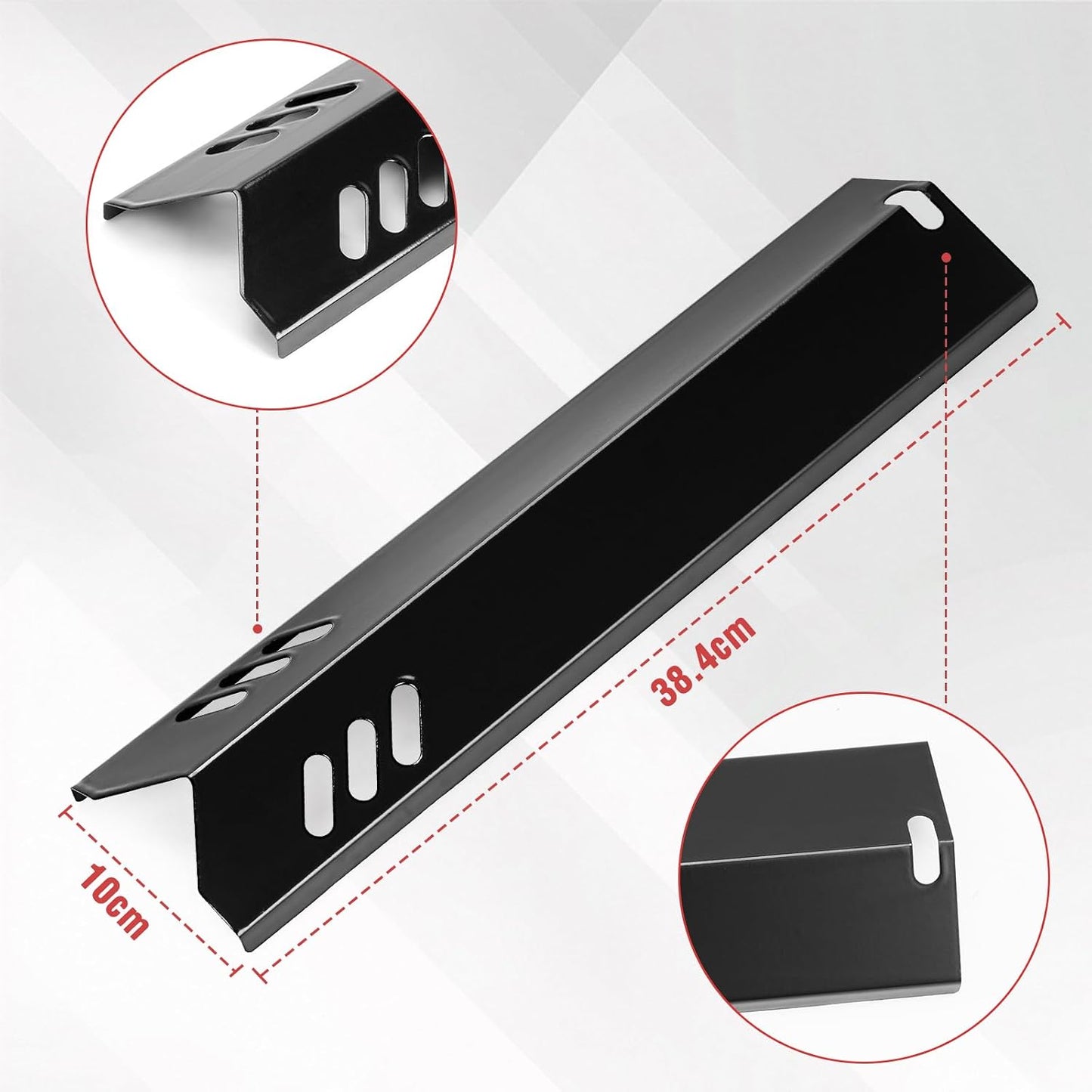 4 Pzas Placas Térmicas Parrilla Dyna-Glo 15pulg