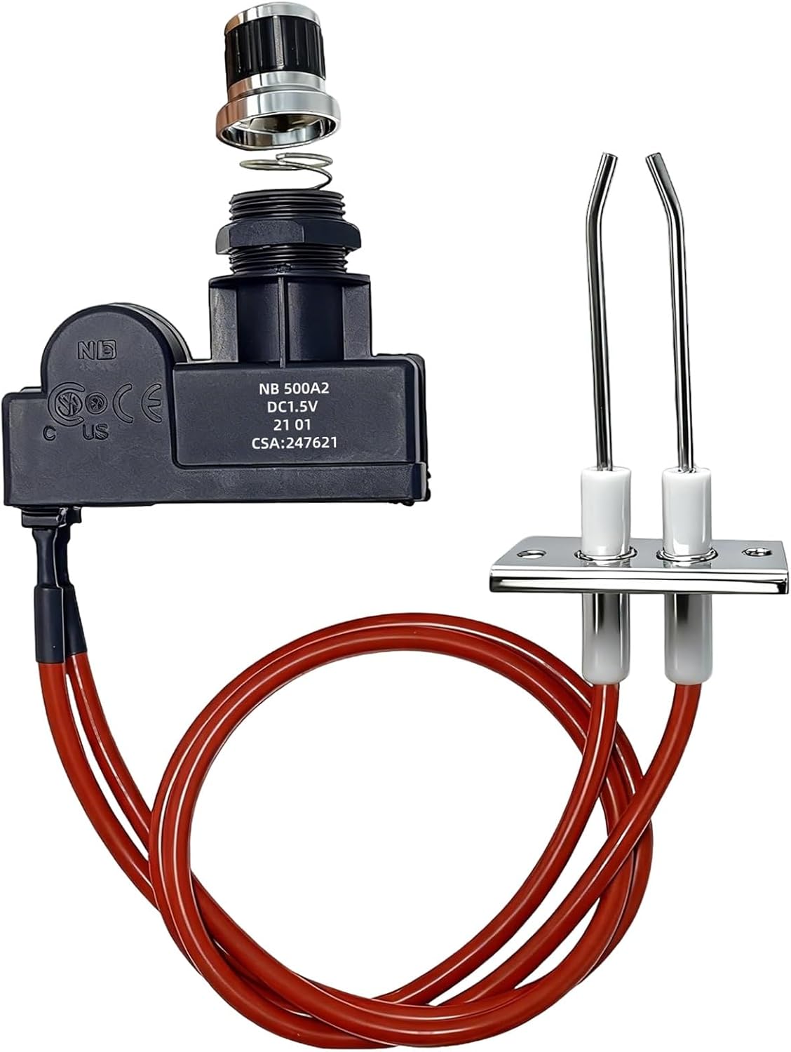 Kit encendido doble electrónico con cable bujía 17.717pulg