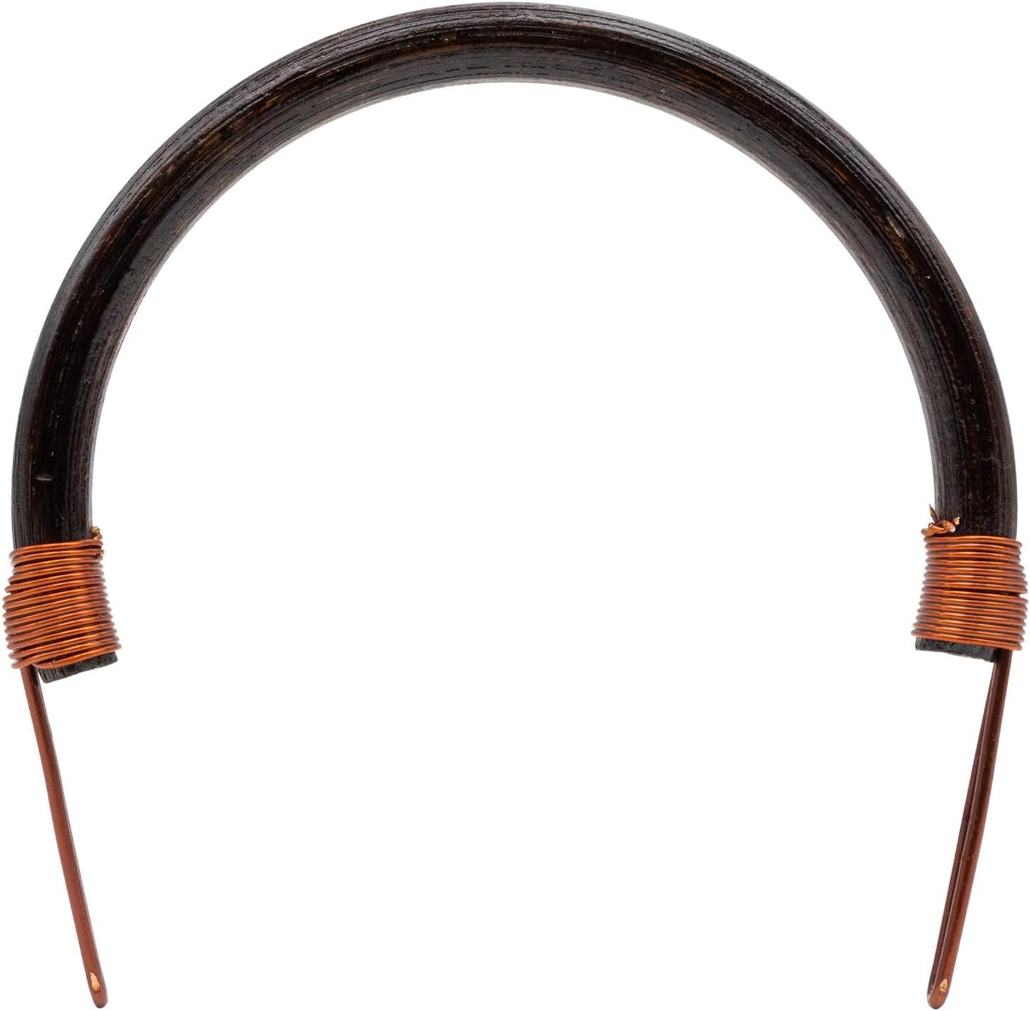 Mango tetera metal ratán ajustable U cerámica 3.9pulg