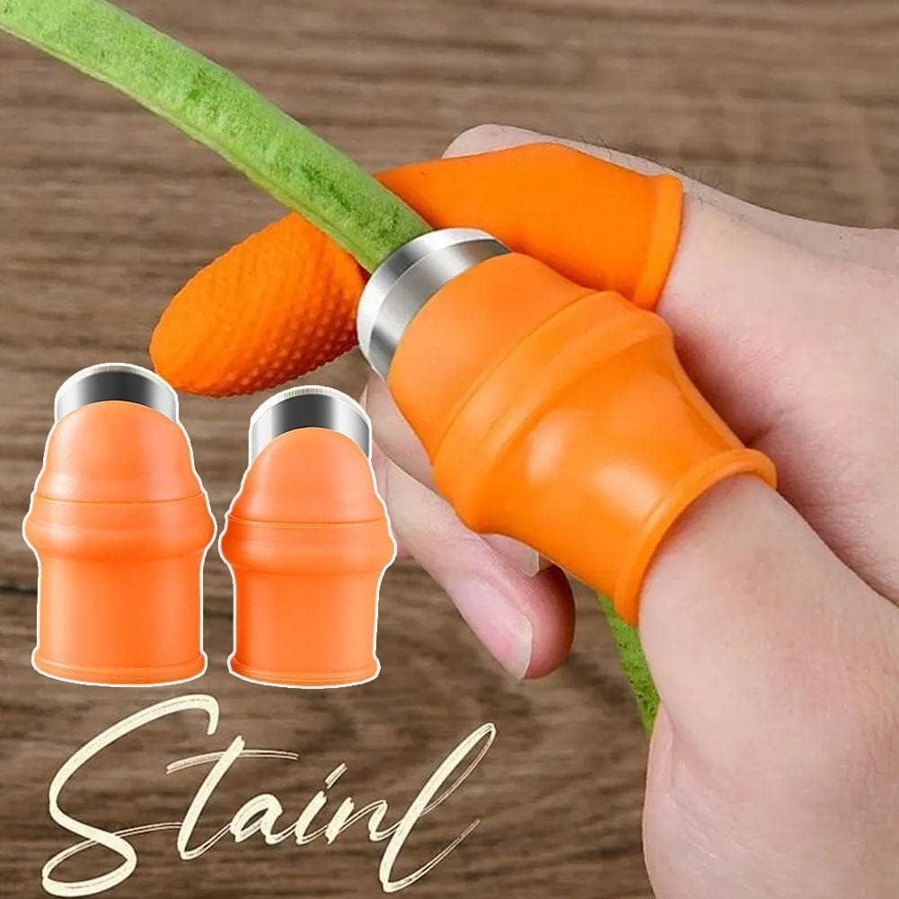 Set cuchillos silicona para recoger frutas en macetas