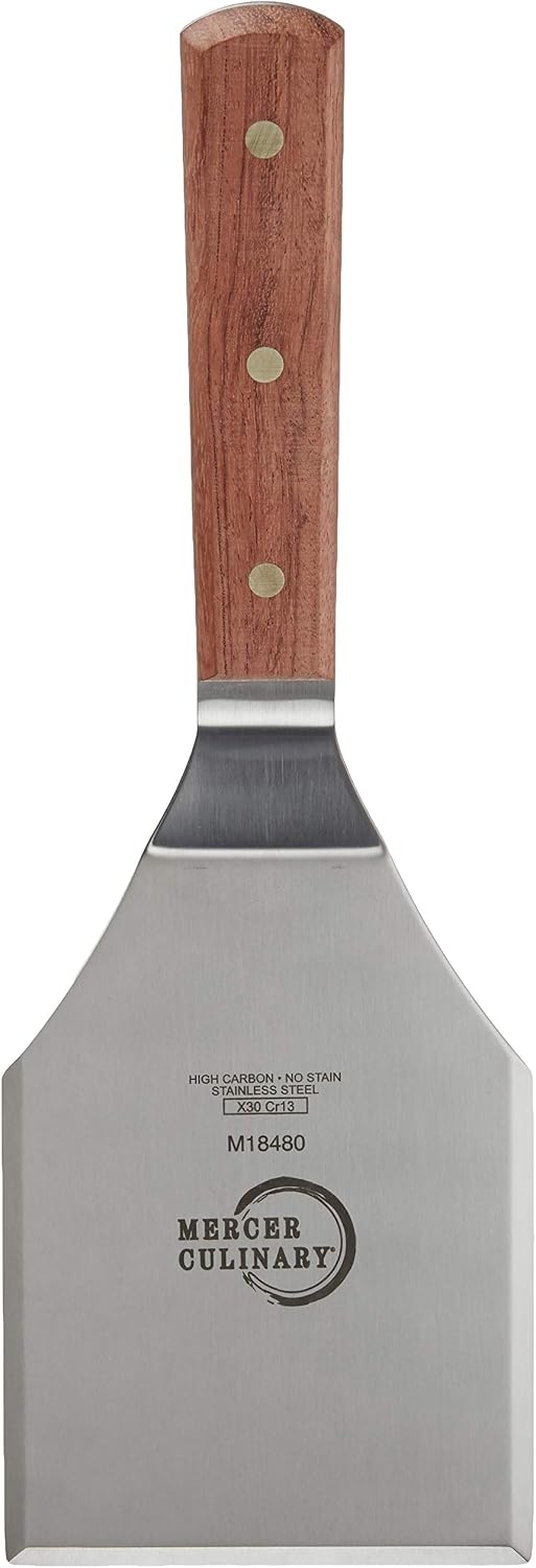 Espátula resistente mango palisandro 5x4pulg marrón