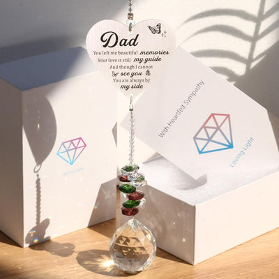Atrapasoles conmemorativo cristal para decorar ventana