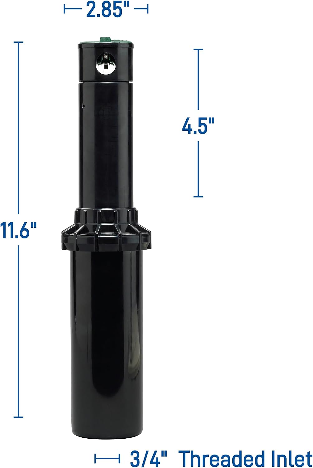 Aspersor Voyager II rotor 4pulg ajustable 25-52pies