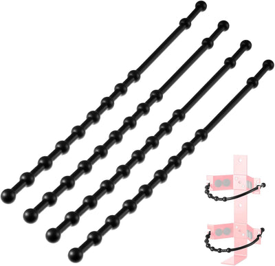 4 Correas Goma Negra Alta Resistencia Extintor 2.5-5lb