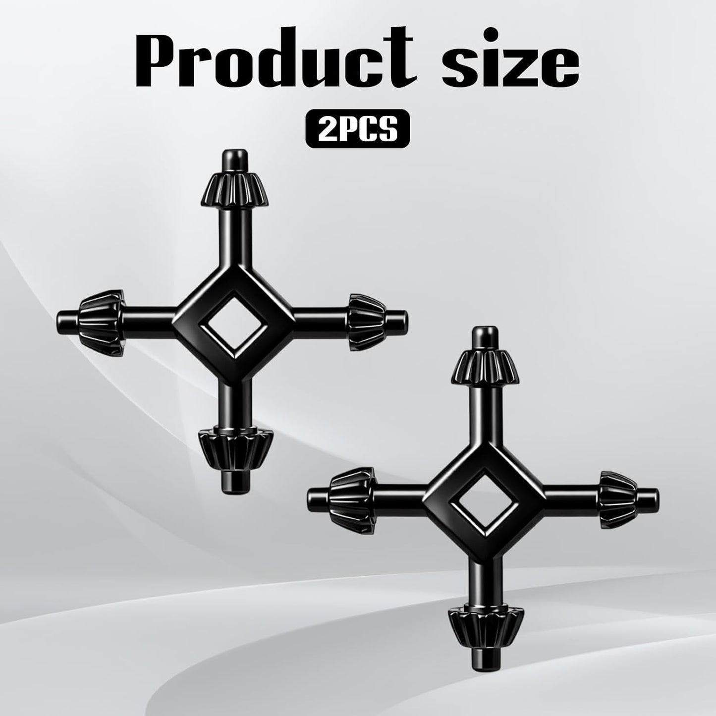 4en1 Llaves Mandril Taladro 1/4" 3/8" 1/2"