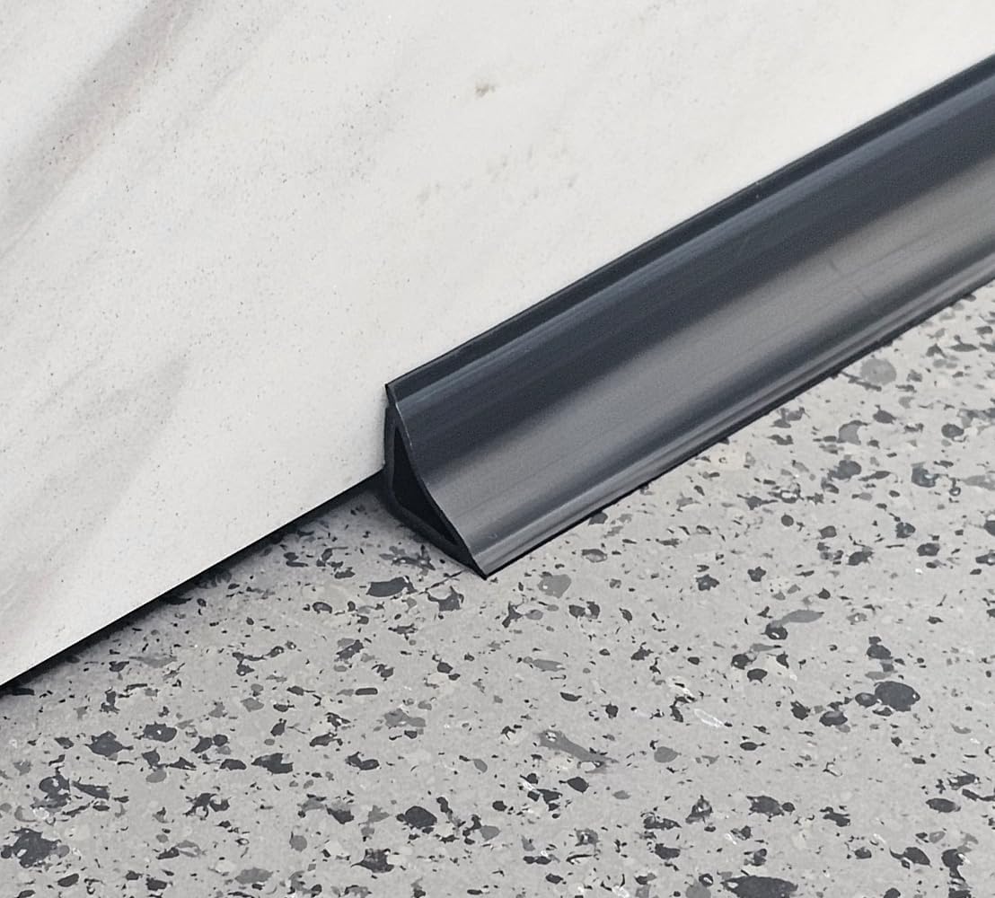 Tira calafateo autoadhesiva flexible para pared techo suelo 10pies