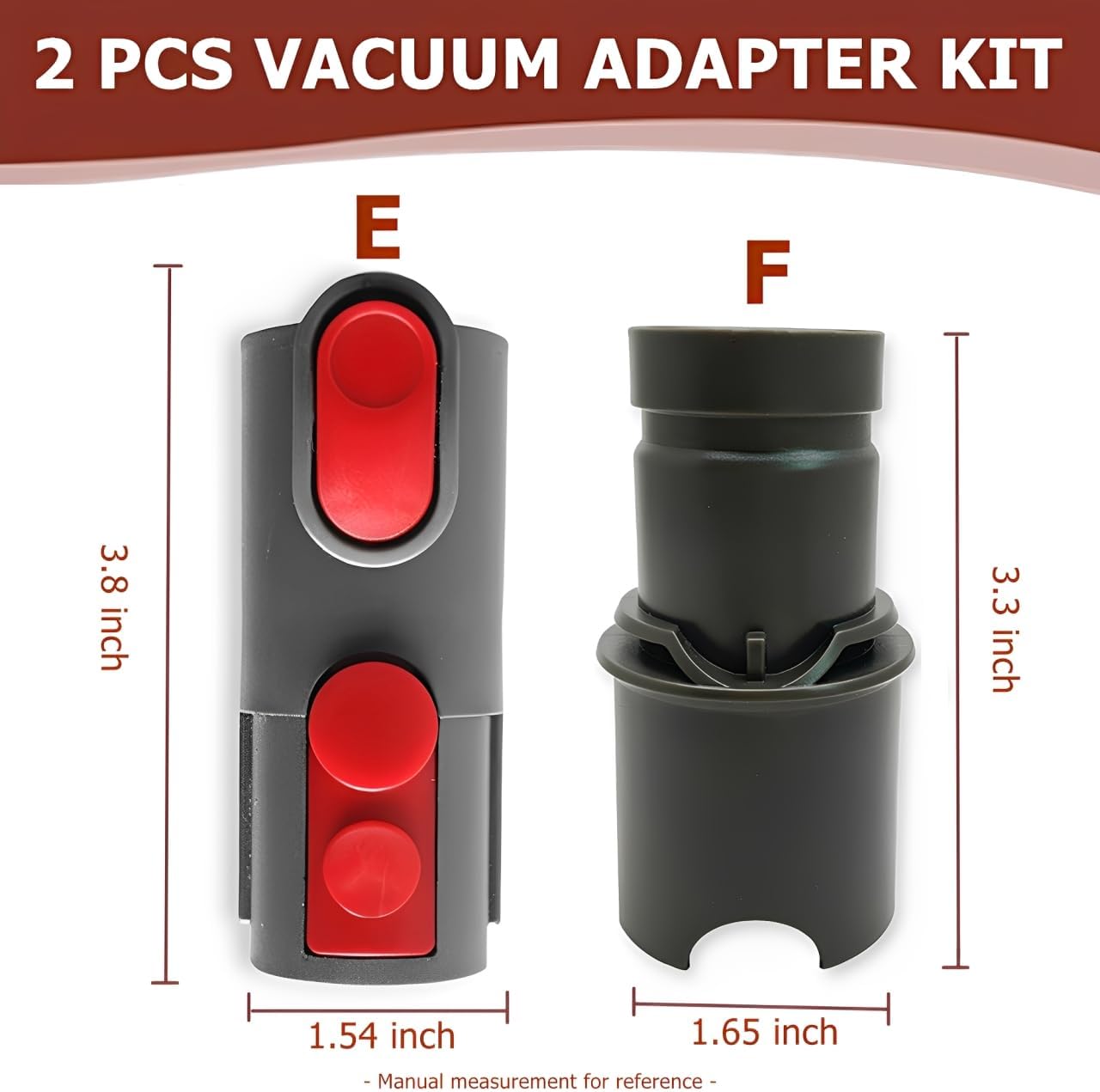 Pack 2 Adaptadores para Aspiradoras V6 DC35