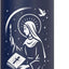 Botella agua acero inox aislada santo de arte católico