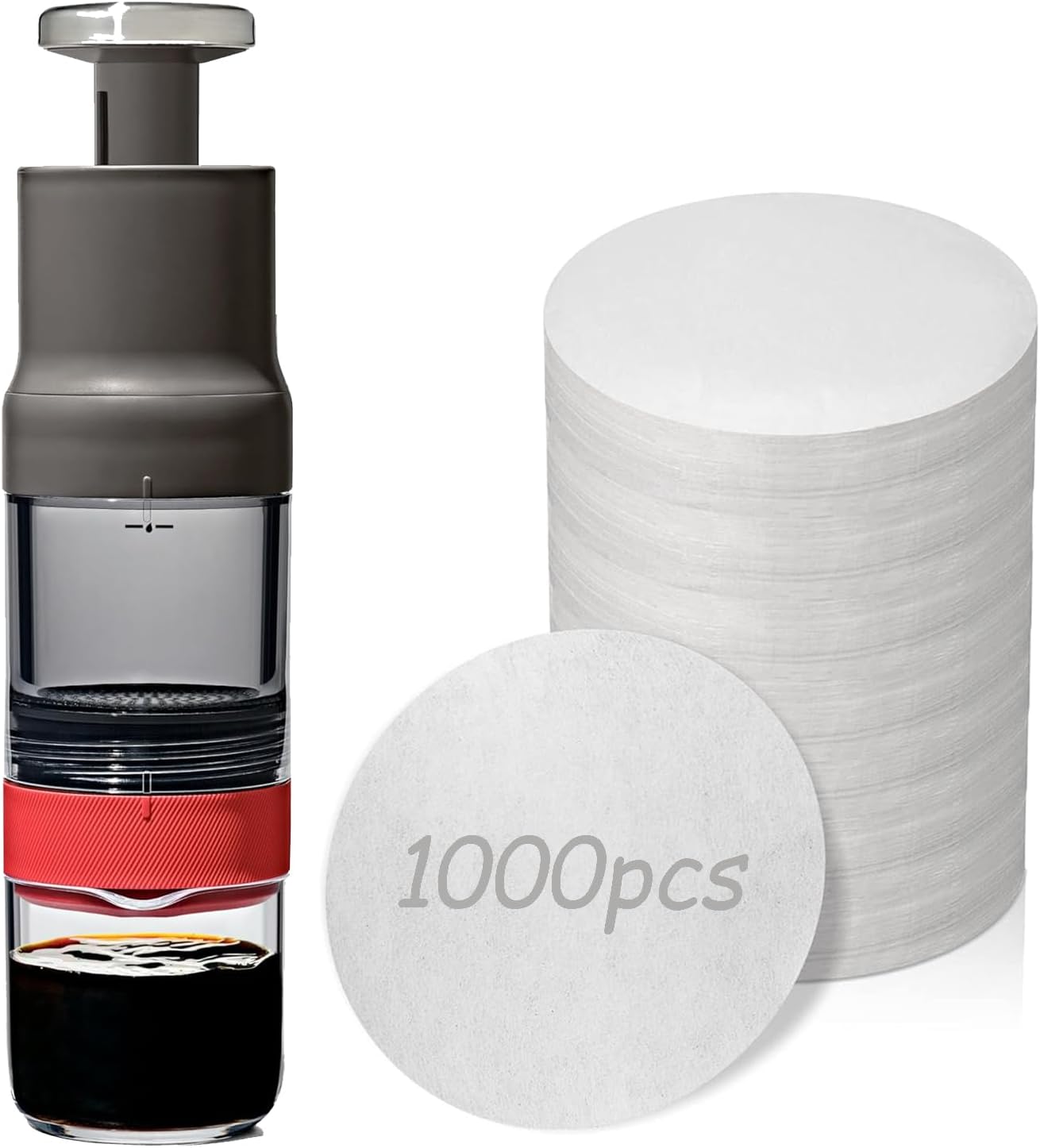 Filtros café compatibles OXO Rapid Brewer 1000 pzas redondos