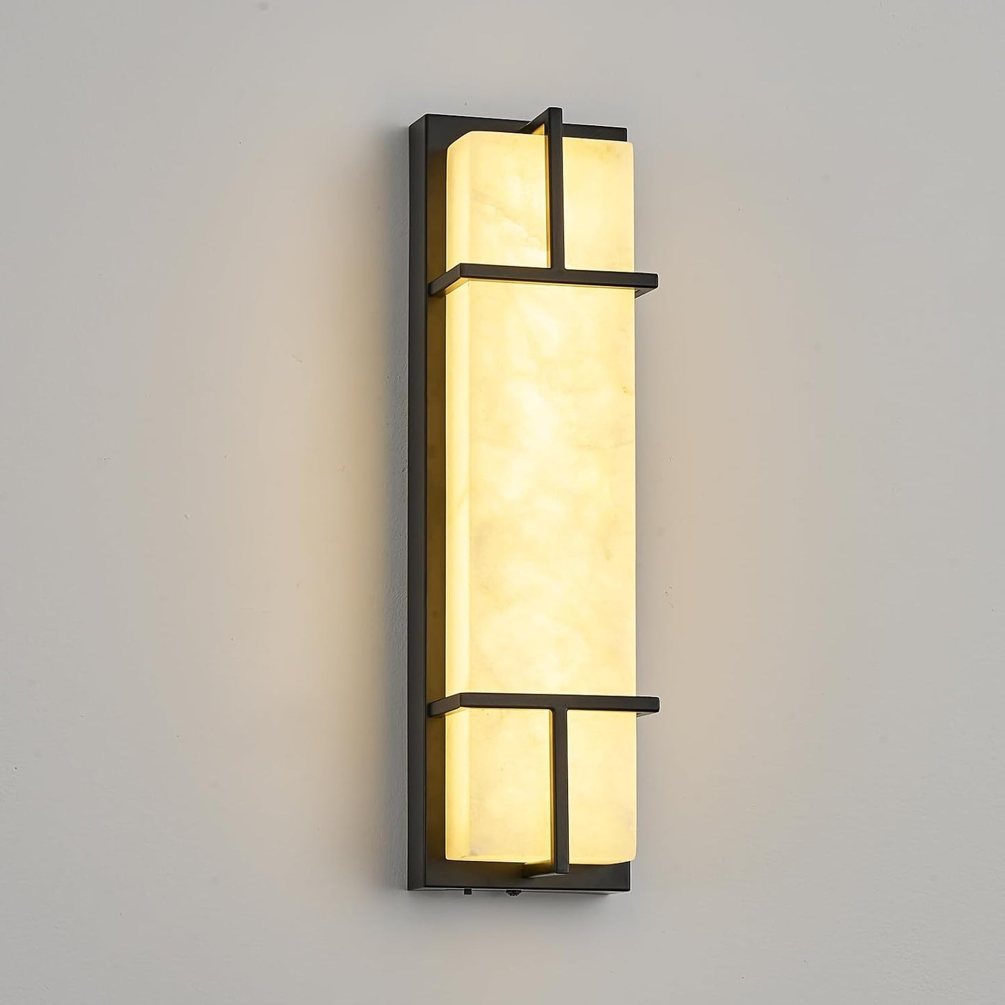 Apliques alabastro LED 15.7pulg regulables modernos comedor