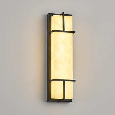 Apliques alabastro LED 15.7pulg regulables modernos comedor