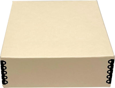 Caja almacenamiento archivos 9.25x11.75x3pulg sin ácidos
