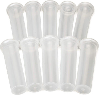 20 Tubos Florales 2.0oz para Arreglos Tallo Algodoncillo