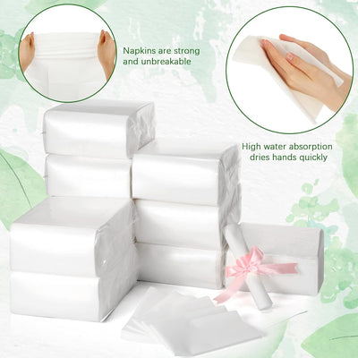 2000 Pzas Servilletas Papel Baño 12x17pulg para Fiesta Boda