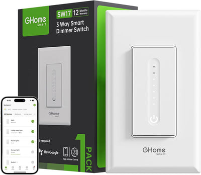 Interruptor 3 vías WiFi Alexa Google Home