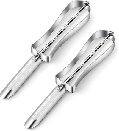 Pelador acero inox ergonómico para zanahoria patata mango