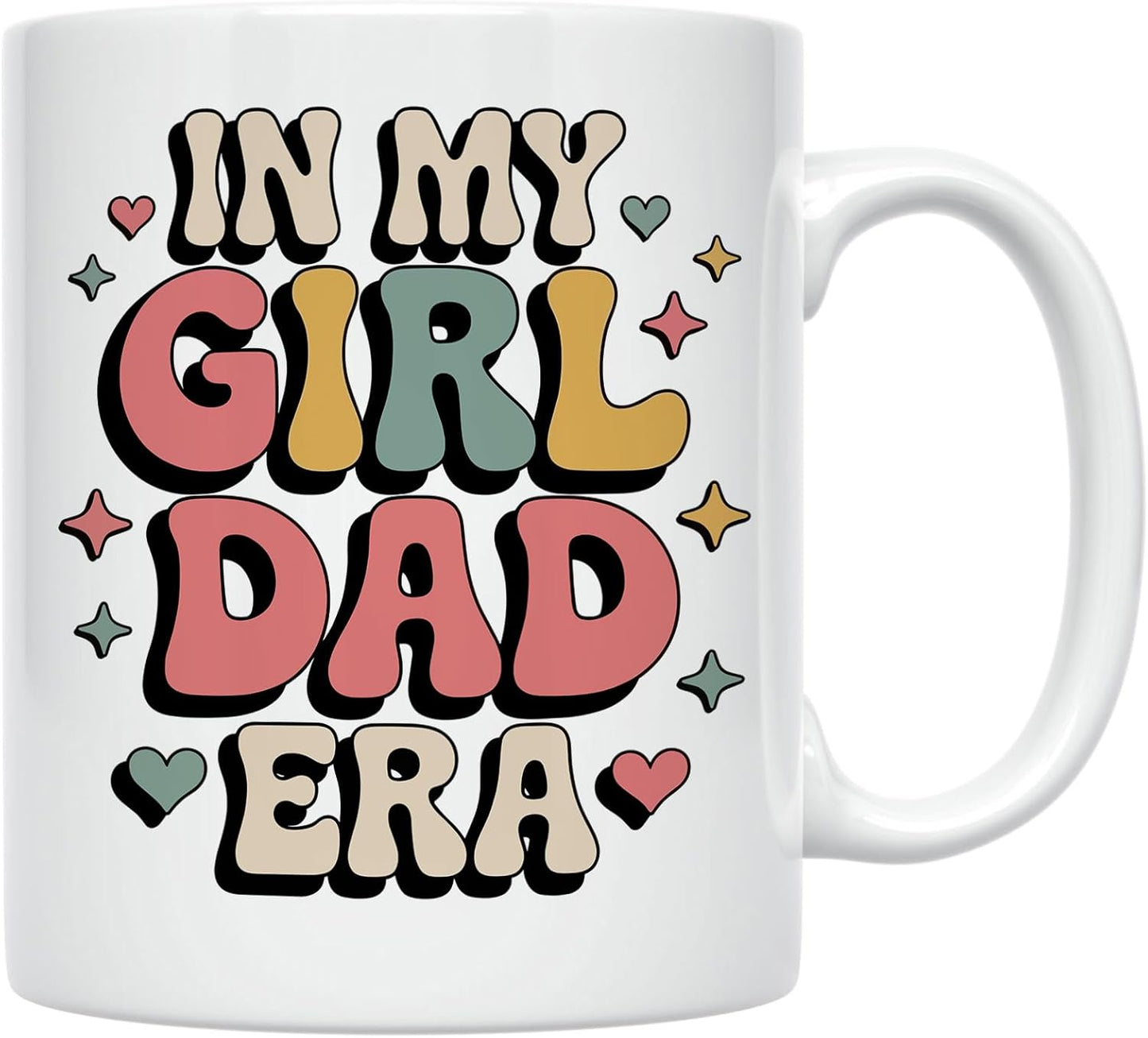 Taza de café In My Girl Dad Casitika 11 oz. Regalo para padre