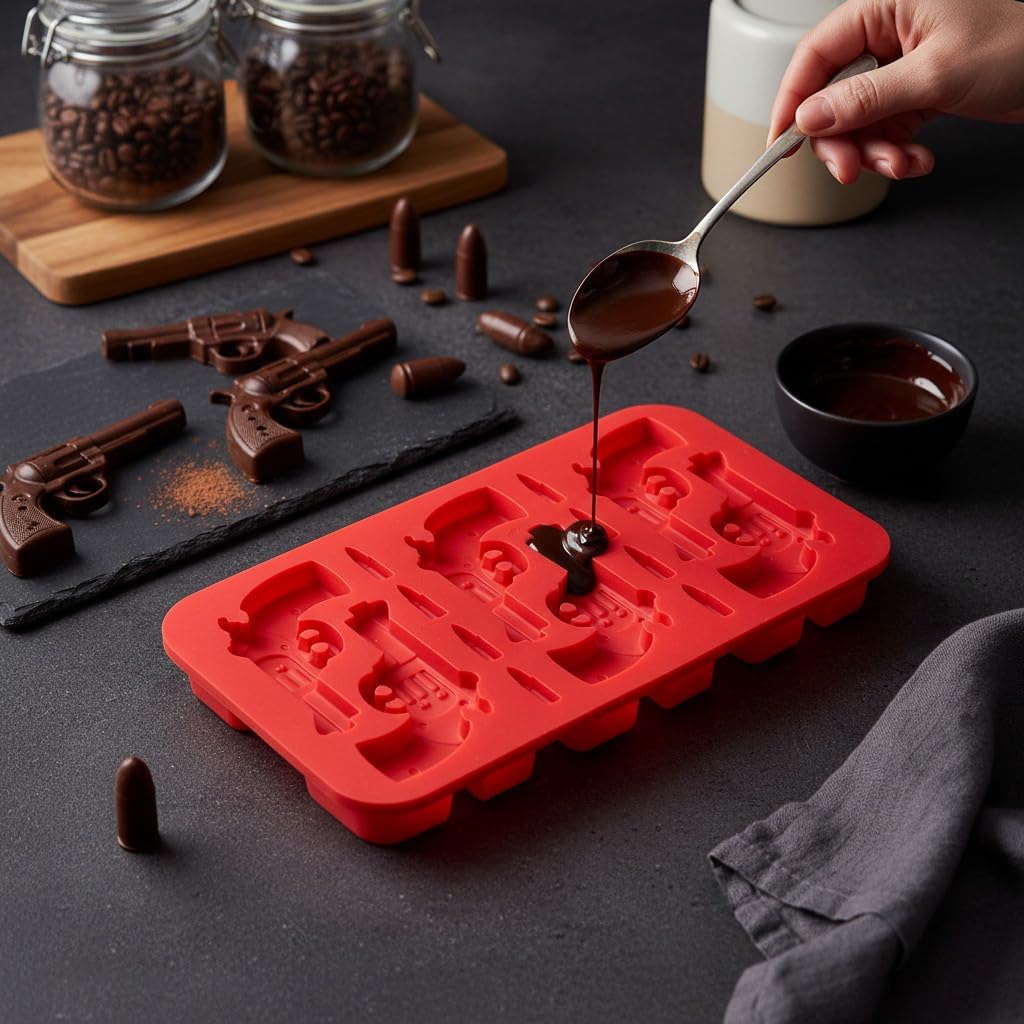 Molde de silicona para chocolate, gomitas, caramelos y fondant