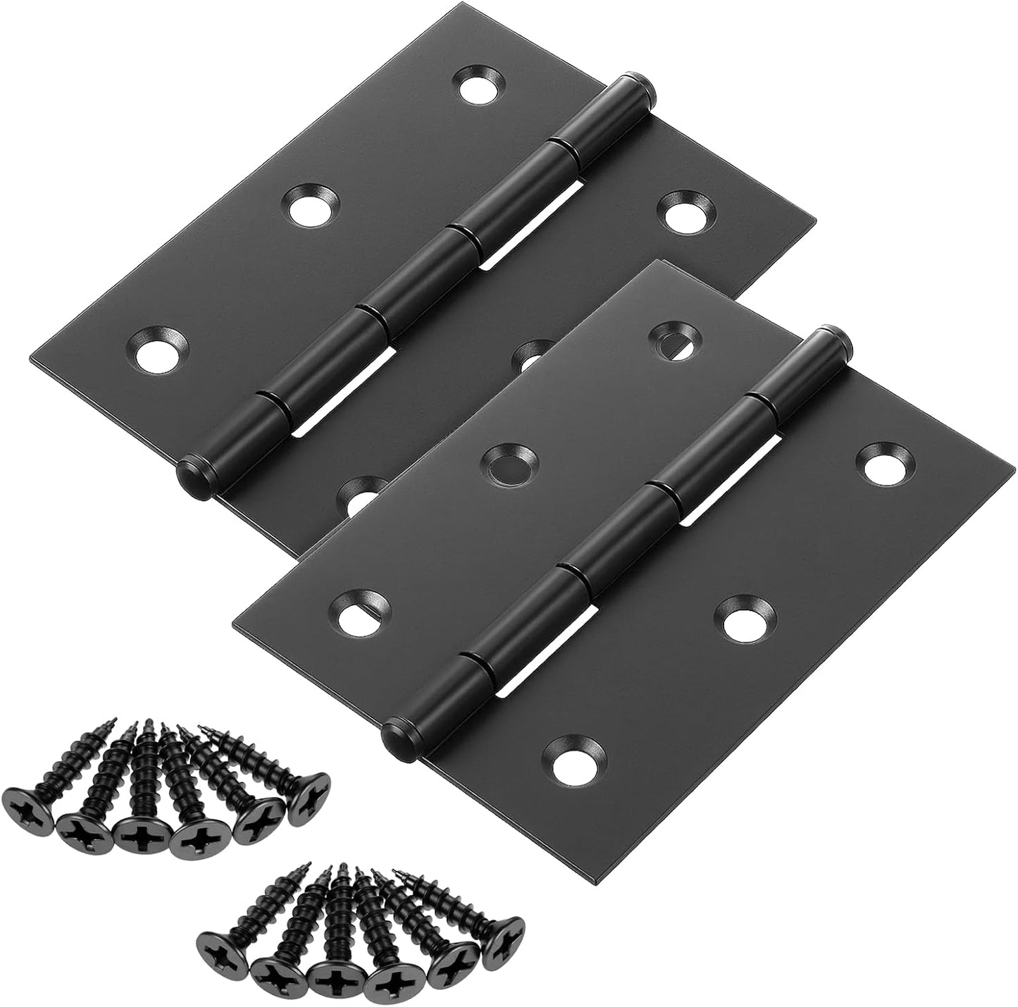 2 Bisagras Acero Inox 2.5pulg Plegables 12s Puerta Ventana