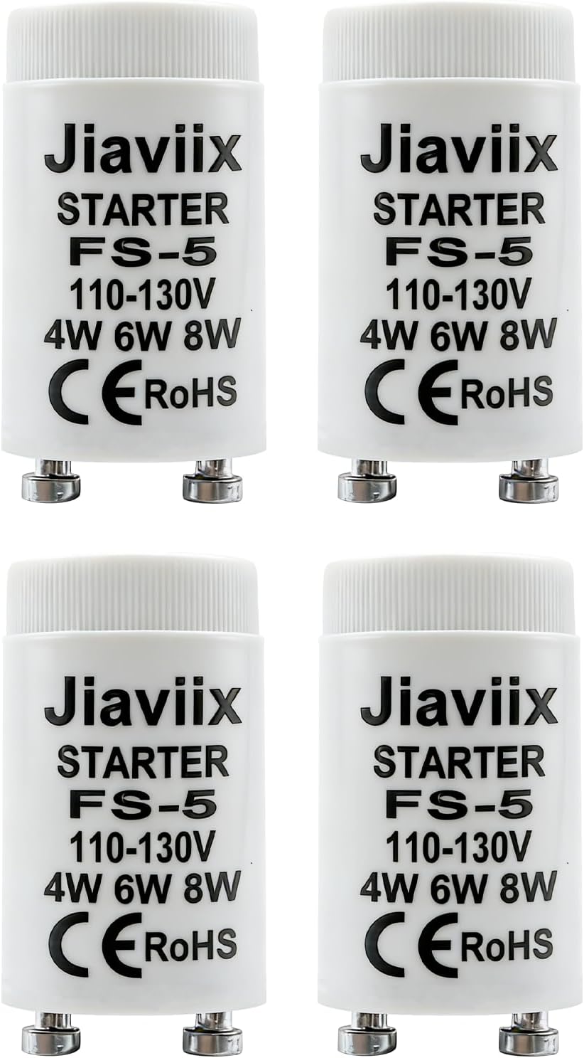 Arranque fluorescente 4-8W 110-130V 4pcs