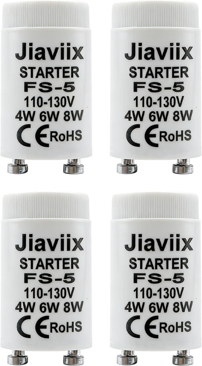 Arranque fluorescente 4-8W 110-130V 4pcs