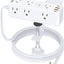 Regleta carga escritorio 9 salidas 4USB comp mesa 2.75pulg
