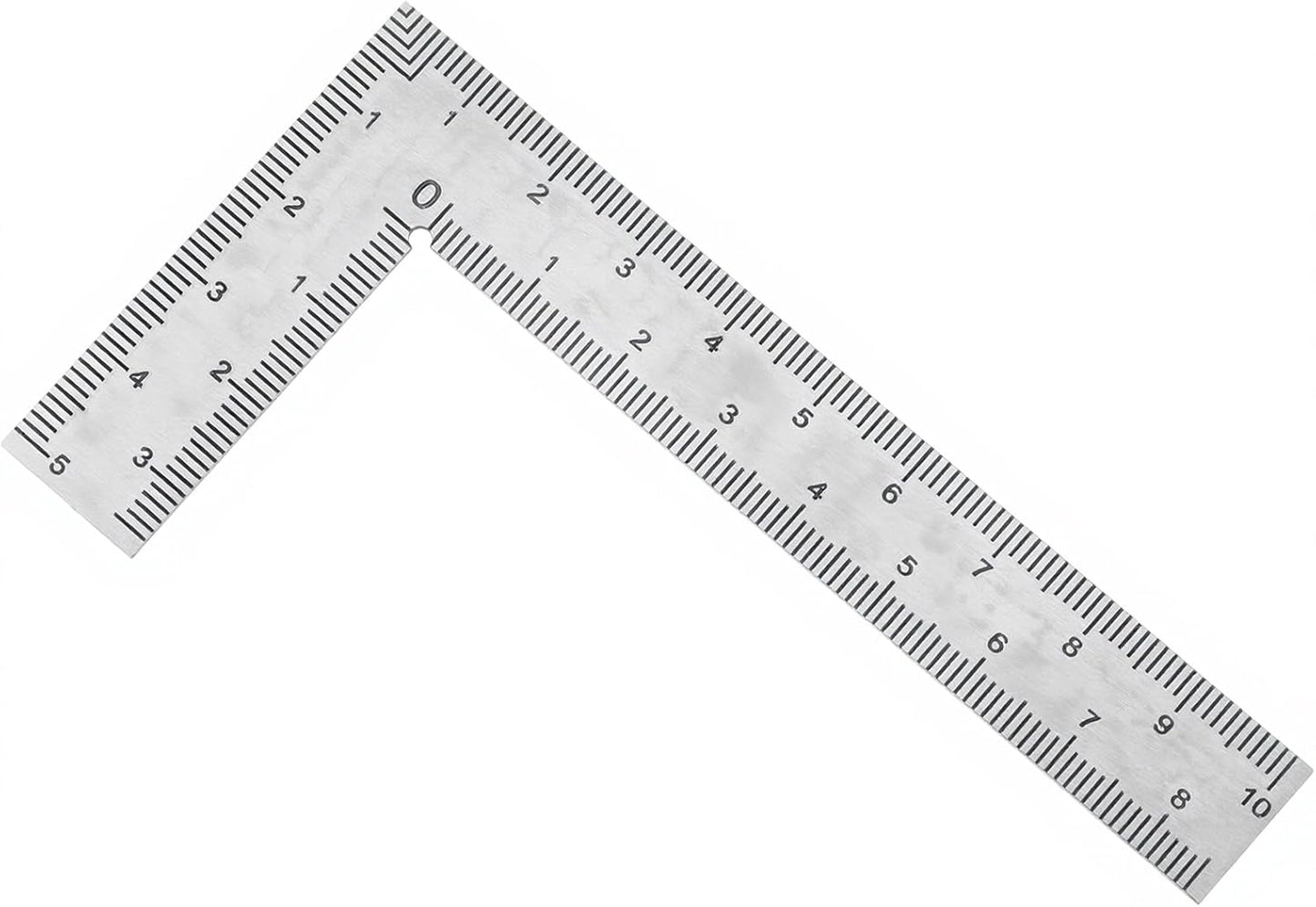 Cuadrado de carpintero acero inox 2x4pulg herramienta L