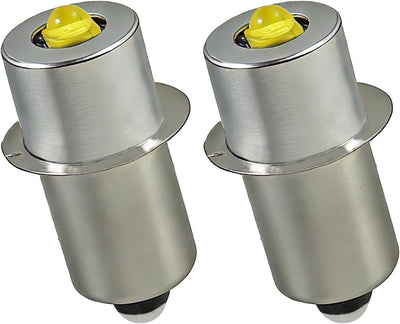 Kit 2 Bombillas LED PR2 P13.5S 3W 4-12VCC Repuesto Linterna