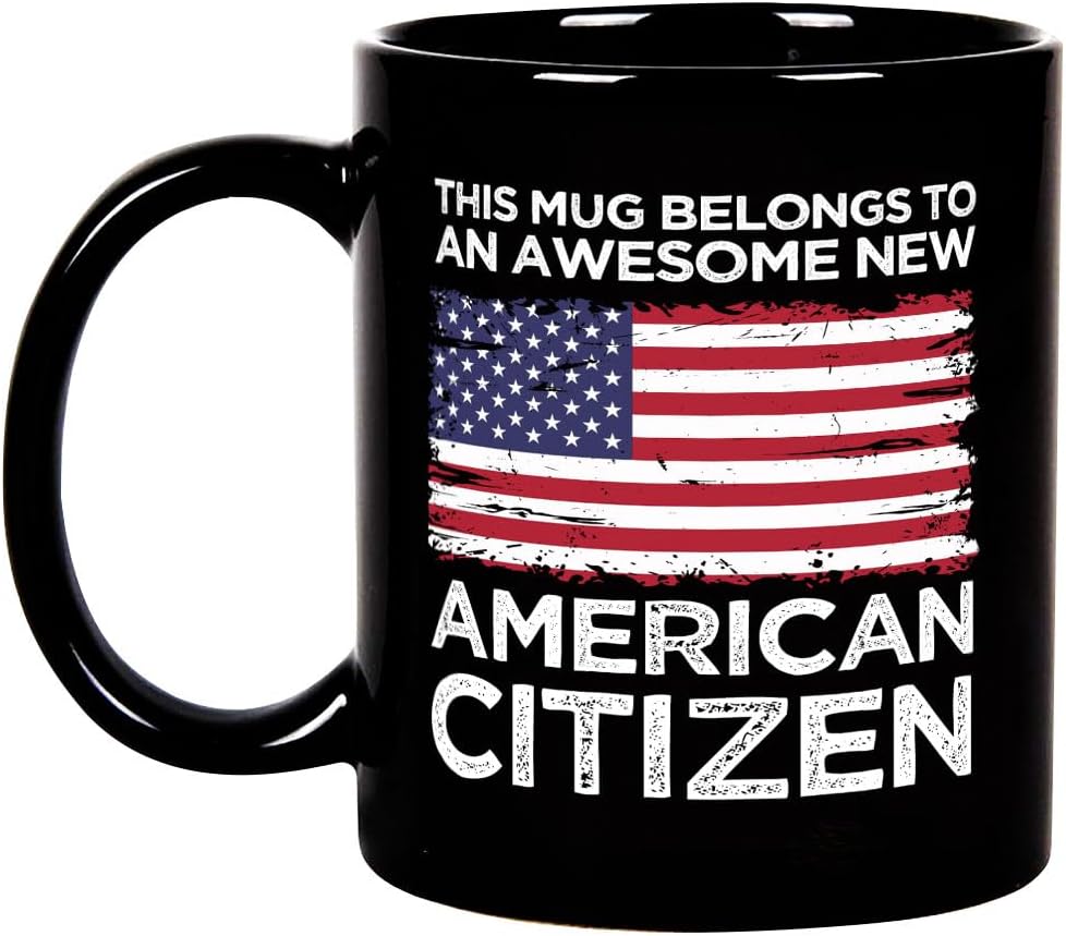 Taza regalo para nuevo ciudadano estadounidense