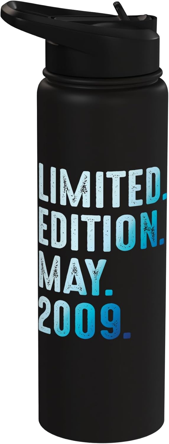 Botella de agua vintage edición limitada acero inoxidable