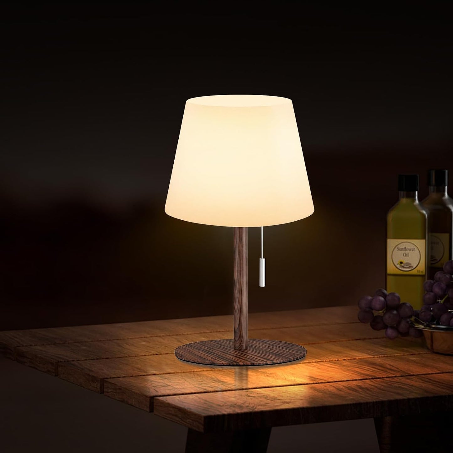 Lámpara ducha inalámbrica LED recargable impermeable