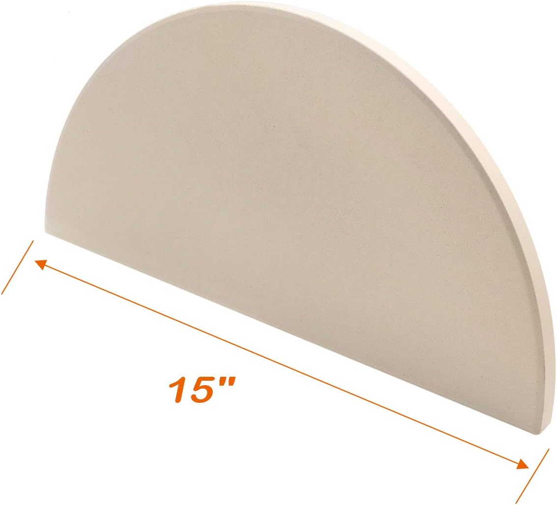 Placas deflectoras cerámica Kamado Joe 2unid blanco