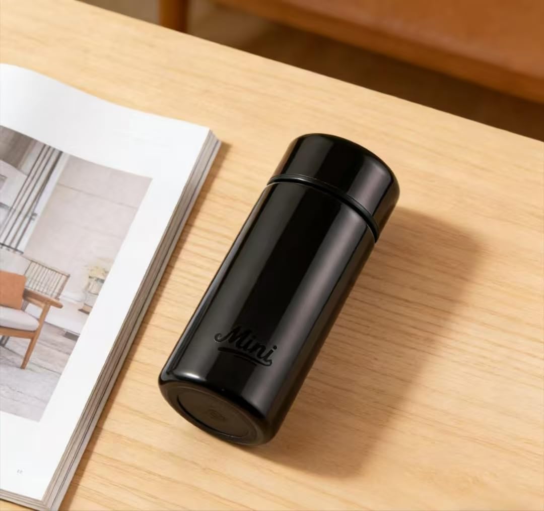 Mini botella de acero inoxidable sin BPA para bebidas calientes y frías