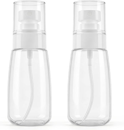 2 Botellas Spray 2oz A prueba de fugas recargables viaje
