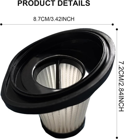 4 Filtros HEPA Repuesto para Aspiradora VacLife VL188