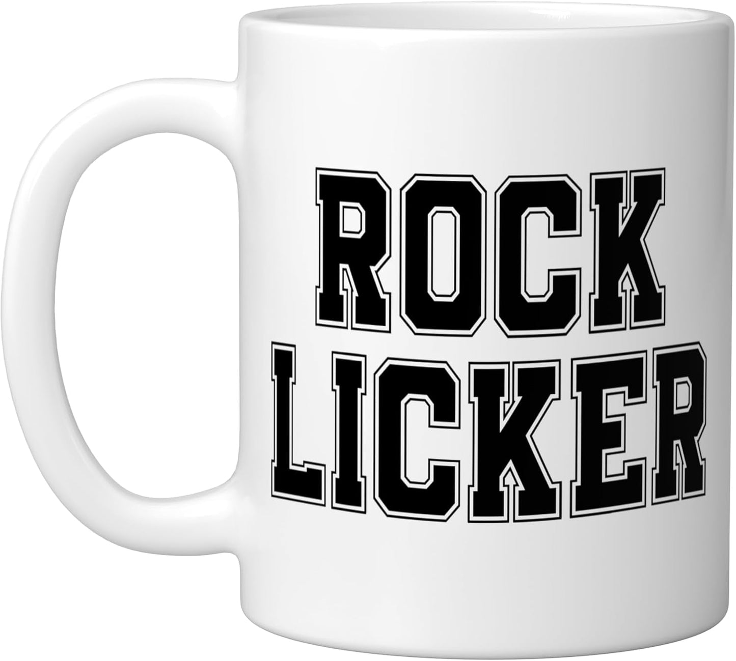 Taza Cerámica Geólogo Chistosa Blanca