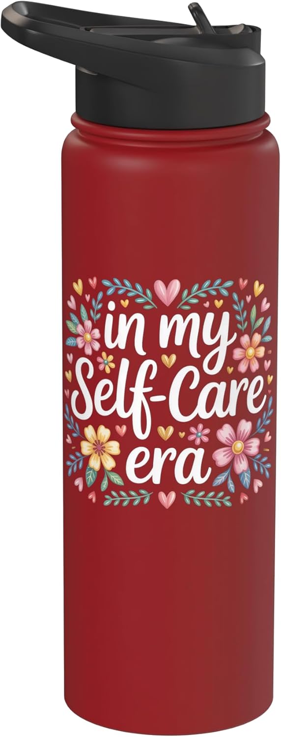 Botella agua acero inox aislada In My Self Care