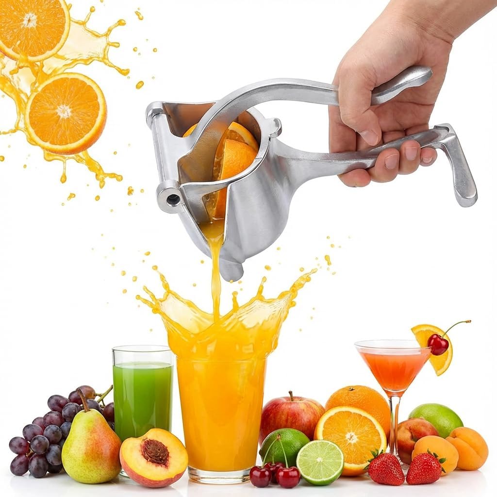 Extractor Jugos Mano 2026 Ergonómico Fácil Limpiar