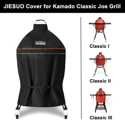 Funda parrilla Kamado Joe Classic resistente impermeable