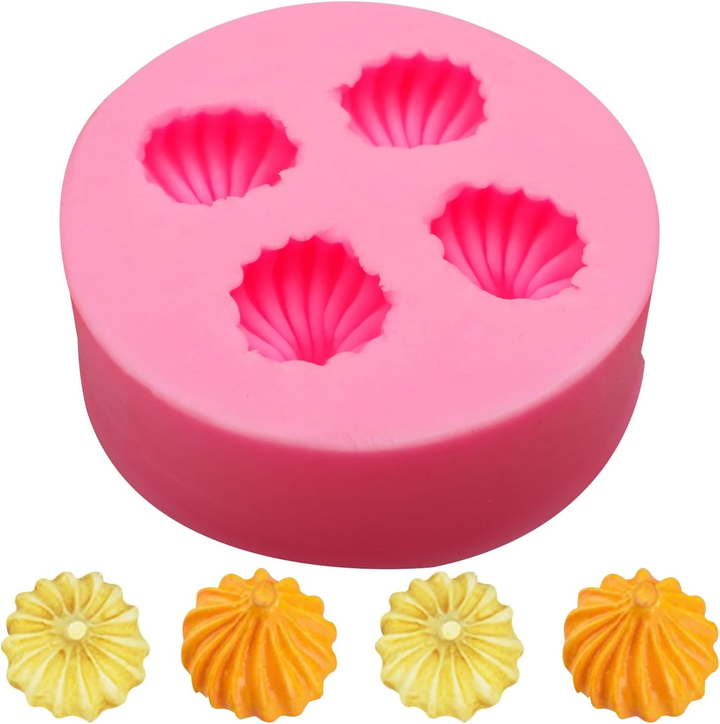 Moldes silicona chocolate 3D para fondant cupcakes y pasteles