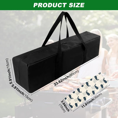 Bolsa almacenamiento herramientas parrilla tela Oxford