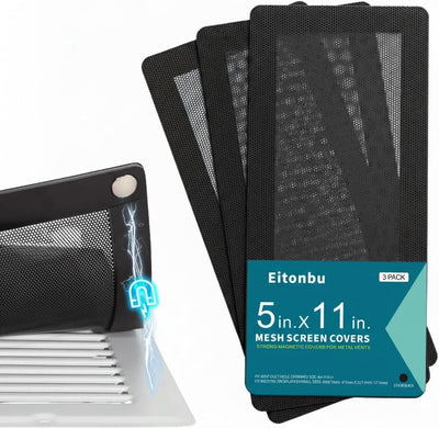 3 Pzas Cubiertas Magnéticas Ventilación Hogar Alto Flujo