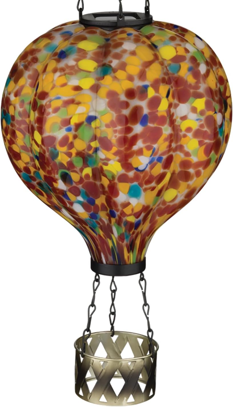 Linterna solar colgante LED impermeable para exteriores
