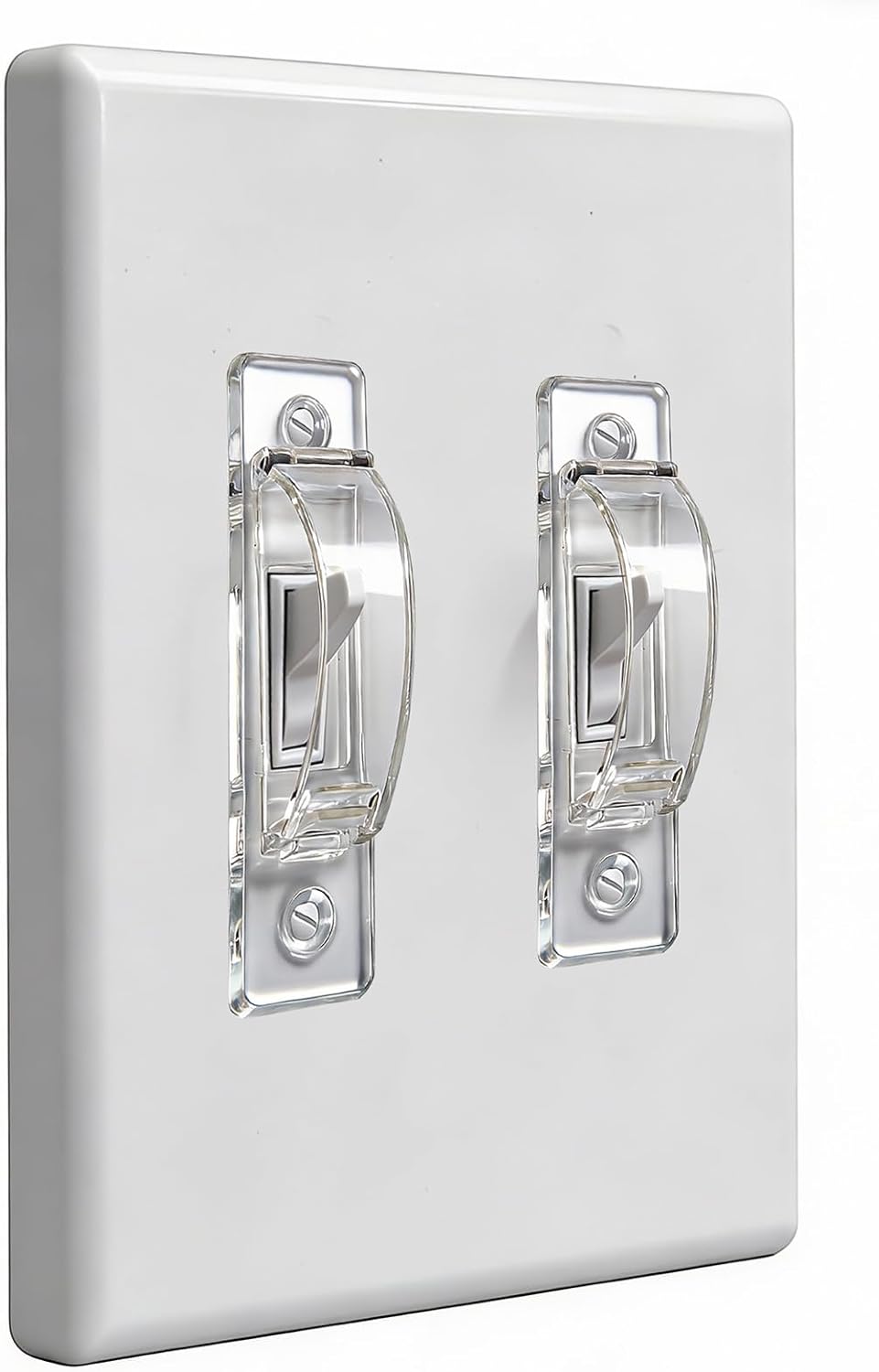 Protector interruptor pared pack 4 cubiertas seguridad niños