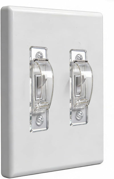 Protector interruptor pared pack 4 cubiertas seguridad niños