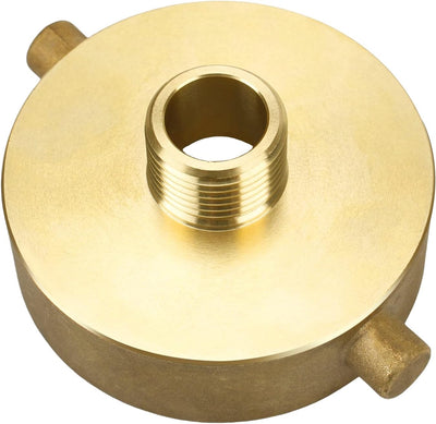 Adaptador hidrante latón 2-1/2pulg NST x 3/4pulg GHT