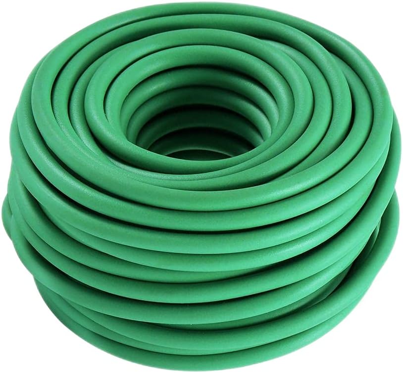 Lazos TPR para plantas jardín 50pies 0.2pulg verde